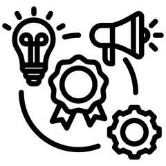 Branding Outline Icon