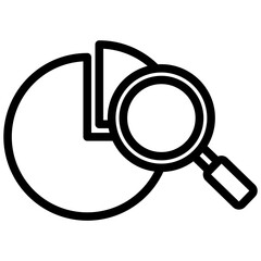 Market Segmentation Outline Icon