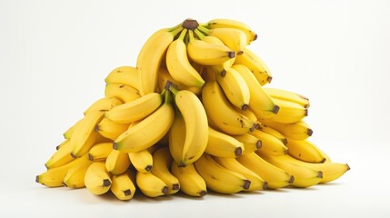 A pile of bananas sitting on top of each other