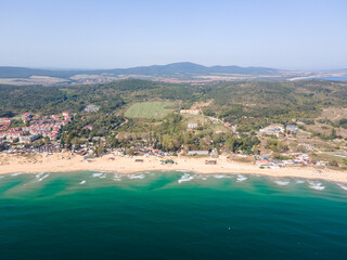 Aerial view of Smokinya Beach near Sozopol, Bulgaria