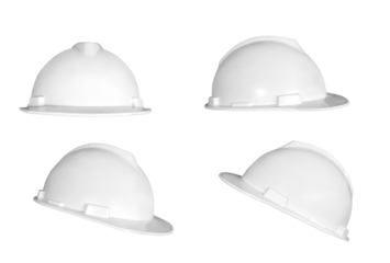 Safety helmet set PNG transparent
