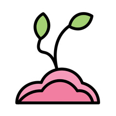Seasons Flowers Seed Icon