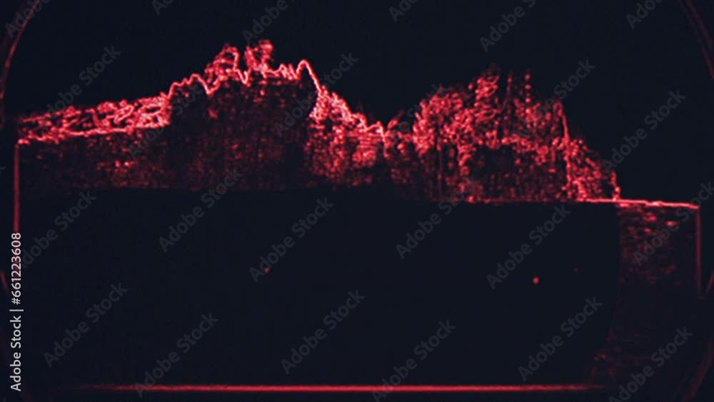 Poster background loop video with textures and fast pacing