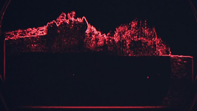Background loop video with textures and fast pacing