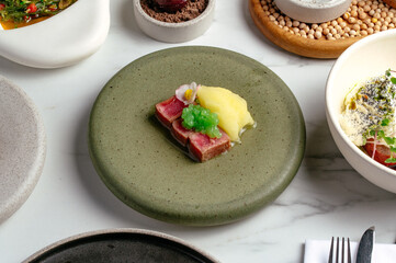 food from the restaurant for the menu
