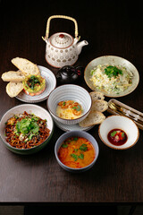 food from the restaurant for the menu