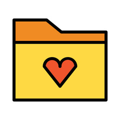 Folder Heart File Icon