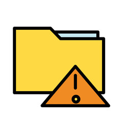 Folder File Error Icon