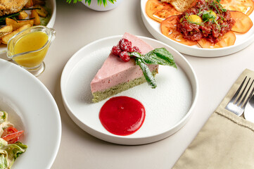 food from the restaurant for the menu