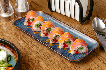 food from the restaurant for the menu