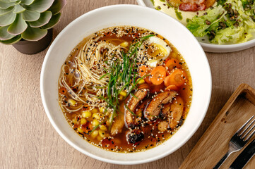 food from the restaurant for the menu