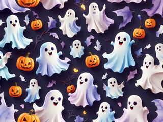 Ghost cartoon