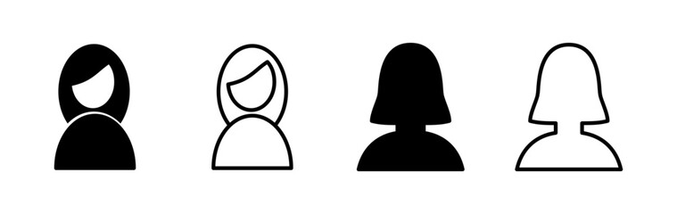 Female icon vector. toilet icon. restroom sign. gender