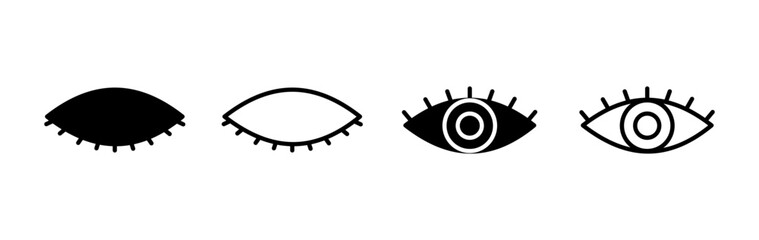 Eye icon. Look and Vision icon. Eye vector icon