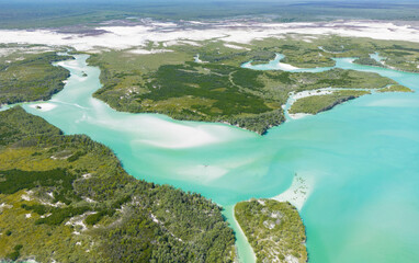 Willie Creek on high tide