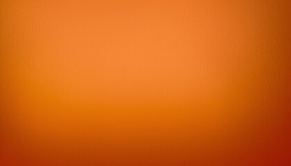 Beautiful orange gradient background with smooth and wall texture - obrazy, fototapety, plakaty