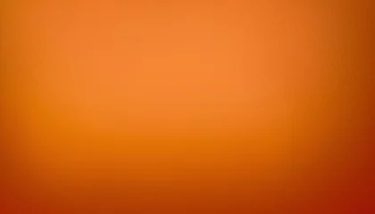 Foto op Canvas Beautiful orange gradient background with smooth and wall texture © Loliruri