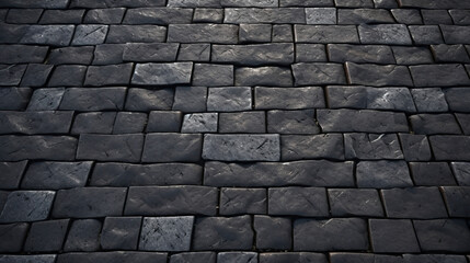 Abstract illustration of cobblestones in geometric lines. Abstract cobblestone lines for wallpaper. Abstract 3D cobblestones.