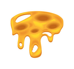 cheese sliced melted design