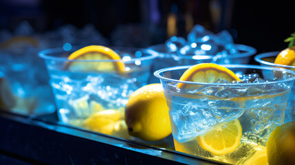 Lemon Drink at a Club