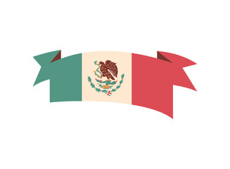 revolucion mexicana flag banner