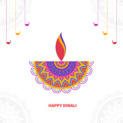 diwali Creative Mandala Deep Artwork I Illustration I Social Media Post