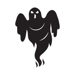 ghost creature silhouette illustration