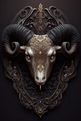  a symbol of strength, power, and wisdom. The goat is a powerful animal, and its horns are a symbol of its strength.
