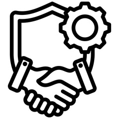 Trust Outline Icon