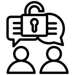 Openness Outline Icon