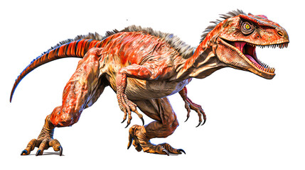 ヴェロキラプトルのイメージ - image of Velociraptor - No5-3 Generative AI