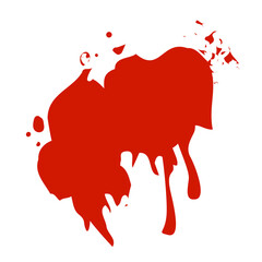 Blood Splatter Vector 