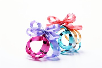 Hairbands isolated on a white background