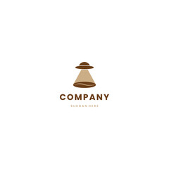 UFO coffee logo design modern concept © putra sujiwo