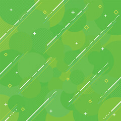 背景素材 緑色 黄緑ドットとストライプパターンのバックグラウンド ポップ ナチュラル
