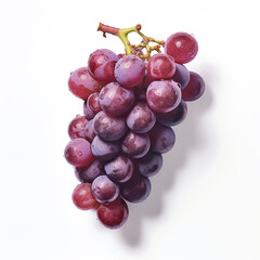 Fototapeta premium Grape fruit on white background