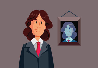 Portrait of a poet and playwright