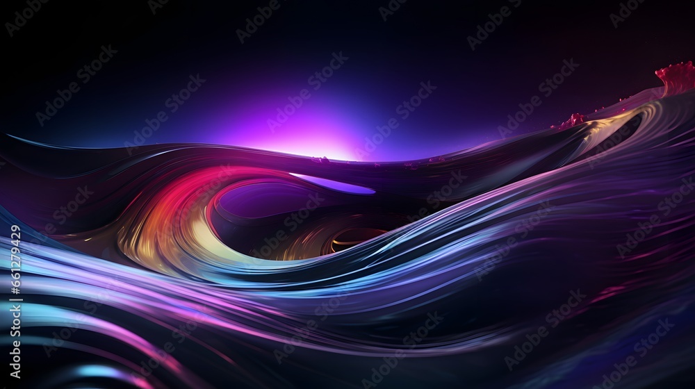 Canvas Prints purple and blue colors abstract background