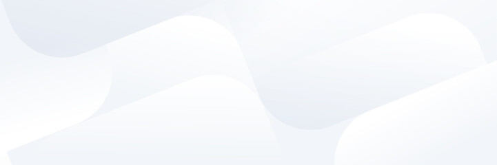 Abstract white Geometric banner design background.