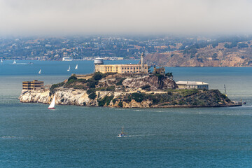 Alcatraz Island in San Francisco, California