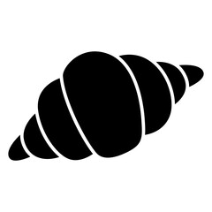 illustration of a croissant