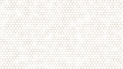 Vector illustration geometric brown pattern. Brown hexagon image. Vector illustration