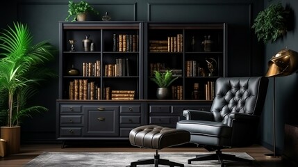 Modern interior design highlights upholstered furniture beautifully