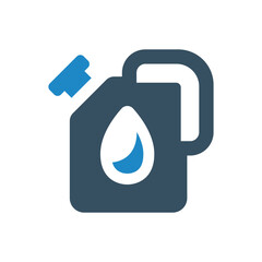 jerrycan, canister icon vector illustration