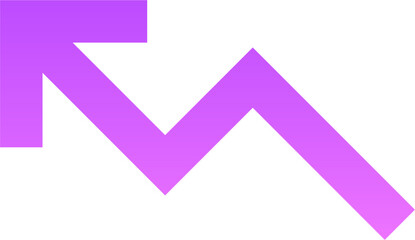 Arrow 30 Line Gradient Icon pictogram symbol visual illustration