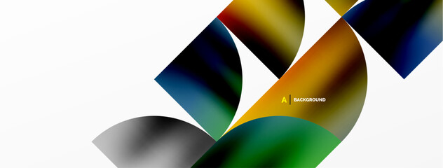 Exquisite backdrop marrying modern minimalism with metallic allure. Featuring round triangles, it exudes geometric sophistication and understated charm for wallpaper, banner, background, landing page