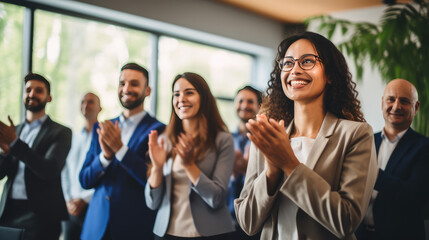 Clapping employees Generative Ai