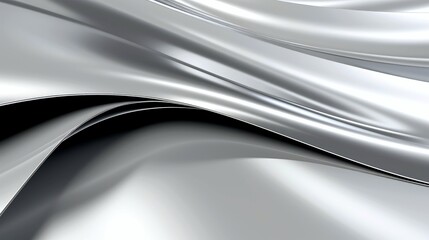 Close up of silver object, silver foil metallic wall, abstract texture background