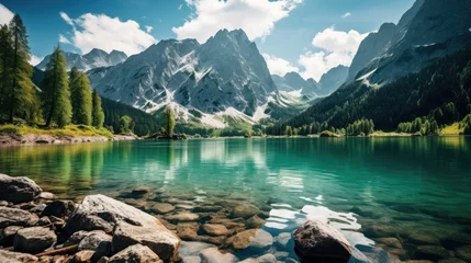Foto auf Acrylglas Alpen lake louise banff national park