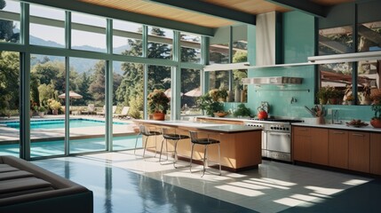Mid Century Modern Kitchen